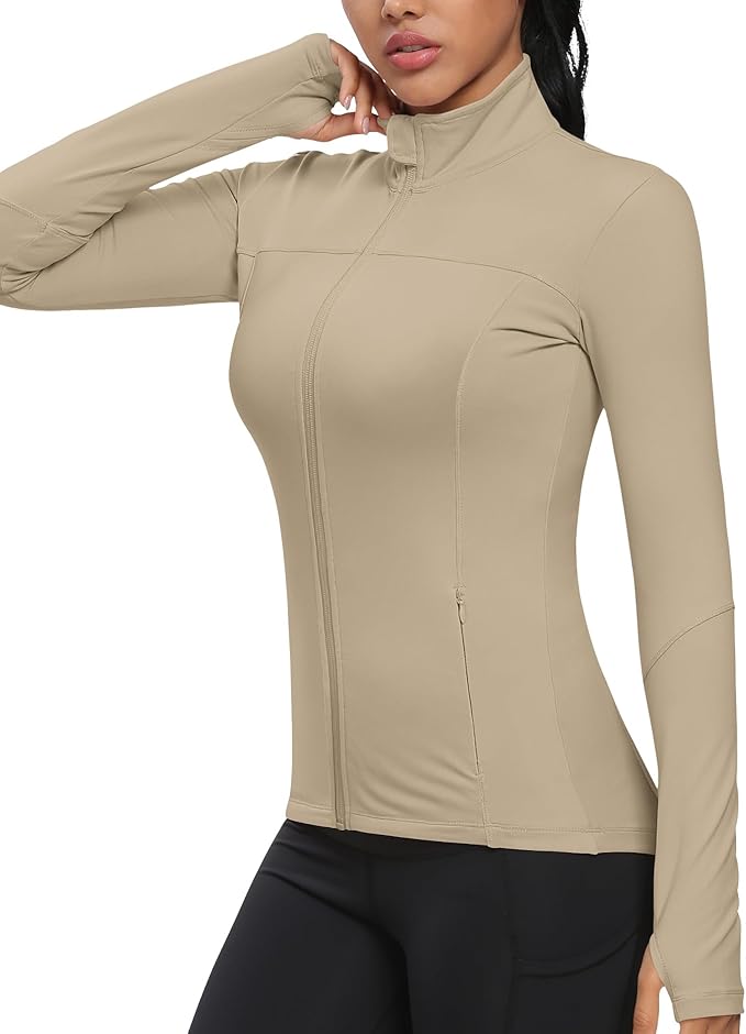 GYM RAINBOW Workout Jackets for Women Athletic Jacket Spring Running Yoga Jackets