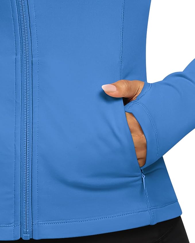GYM RAINBOW Workout Jackets for Women Athletic Jacket Spring Running Yoga Jackets