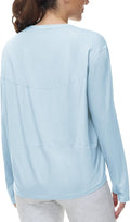 THE GYM PEOPLE Women's Long Sleeve Workout Shirts Back Loose Fit Running Tee Tops with Thumb Hole