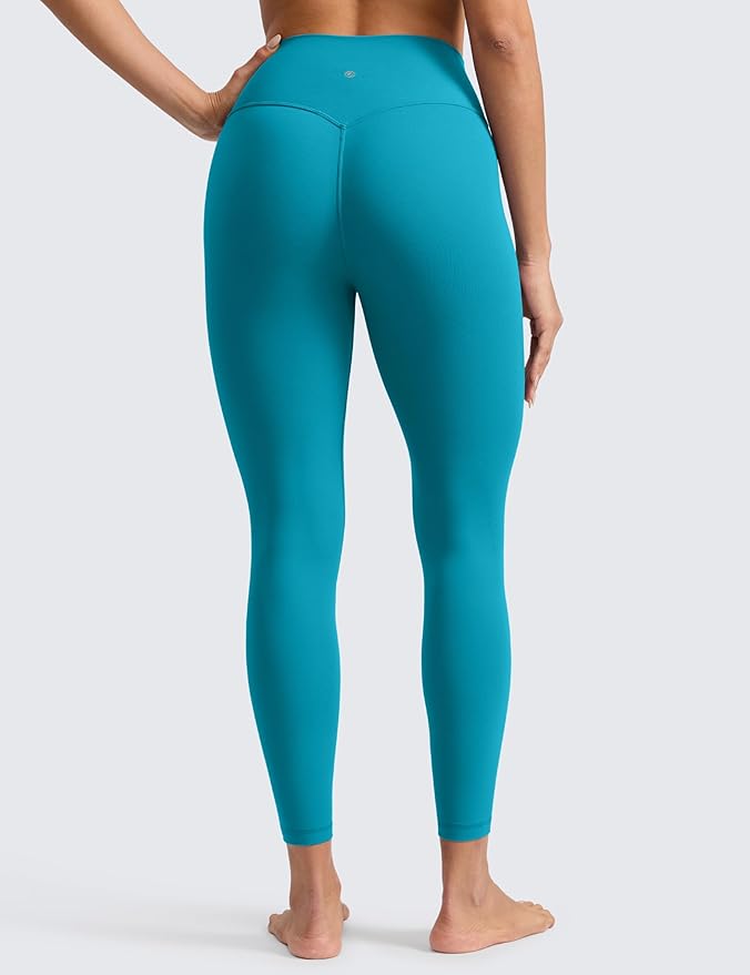 CRZ YOGA Butterlift Workout Leggings 25" - High Waisted Pilates Gym Athletic Womens Yoga Pants Buttery Soft
