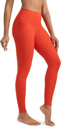 Colorfulkoala Dreamlux No Front Seam Leggings for Women 25"/28" Inseam, High Waisted Buttery Soft Yoga Pants
