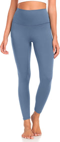Colorfulkoala Women's High Waisted Tummy Control Workout Leggings 7/8 Length Ultra Soft Yoga Pants 25"