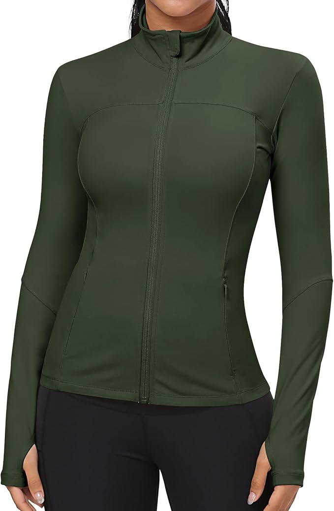 GYM RAINBOW Workout Jackets for Women Athletic Jacket Spring Running Yoga Jackets