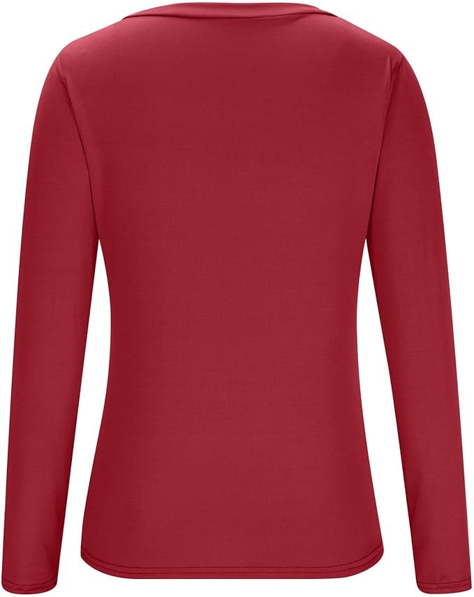 Yoga Tops for Women Long Sleeve Compression Going Out Tops Workout Sets Gym Shirts Cute Cropped V Neck Dance Outfits