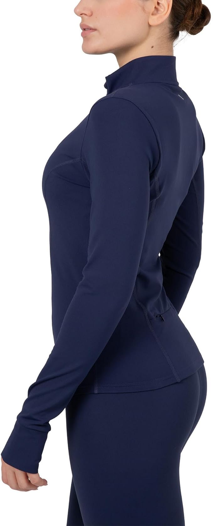 YITTY Active Women's Ultraluxe Full Zip Jacket, Athleisure, 4-Way-Stretch, Thumbholes