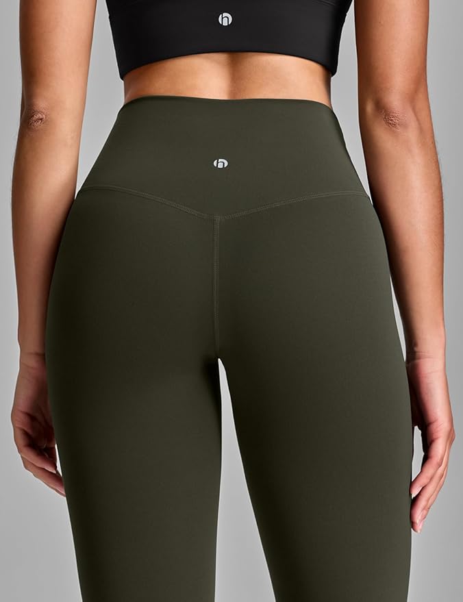 HeyNuts Yoga Pro Leggings 25'', Light to Medium Support, Buttery Soft 7/8 Lounge Yoga Pants