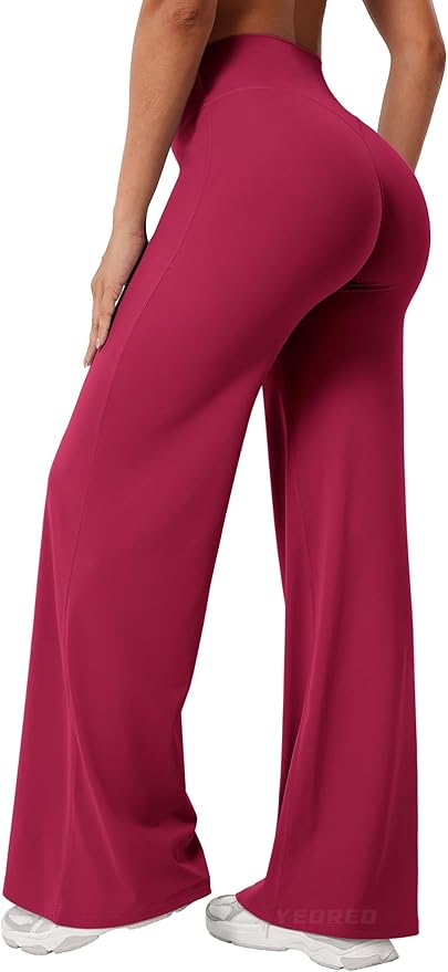 YEOREO Workout Leggings Womens No Front Seam Straight Leggings 29"/ 31.5"/ 33"/ 35" High Waist Buttery Eddiy Gym Yoga Pants