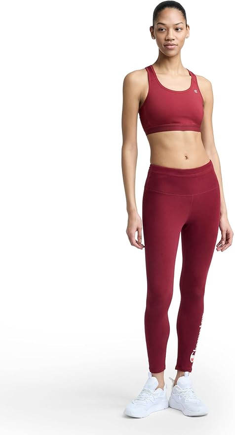 Champion Women's Sports Bra, Compression, Moisture Wicking, High-Impact Sports Bra for Women
