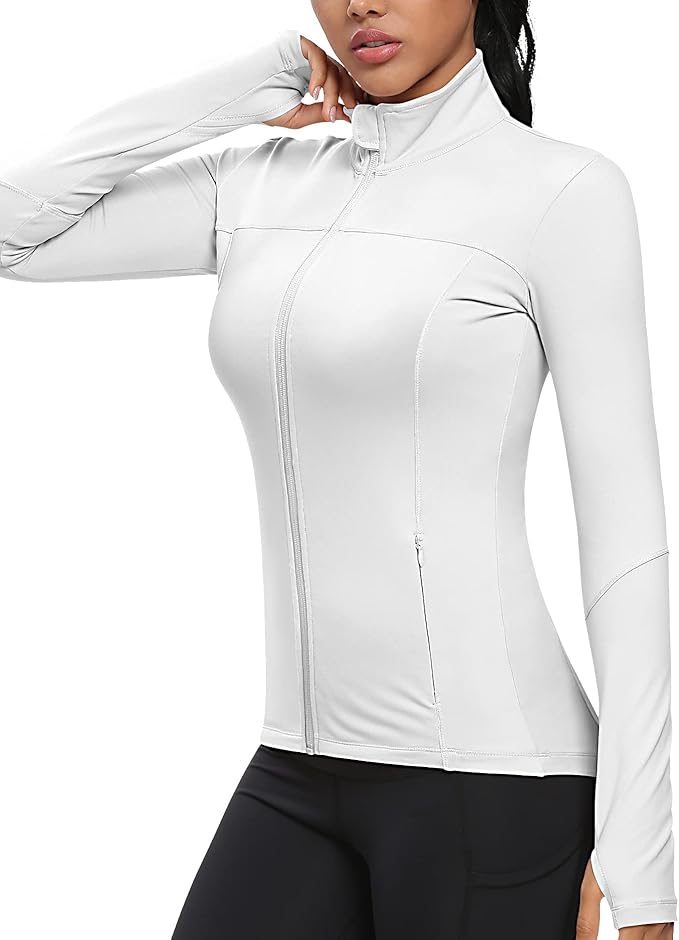 GYM RAINBOW Workout Jackets for Women Athletic Jacket Spring Running Yoga Jackets