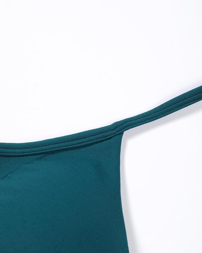 AUROLA Influence Strappy Bra Sports Bras for Women, Backless Padded Impact Strappy Bra Workout Gym Yoga with Removable Cups