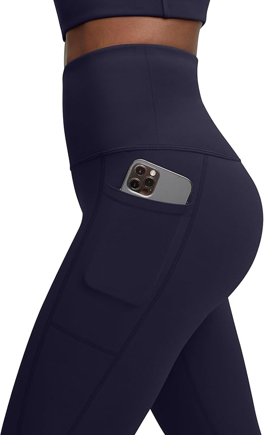 CHARMKING High Waisted Leggings for Women Soft Tummy Control Pants Non See Through Workout Yoga Pants for Running Plus Size