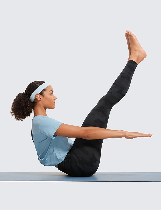 CRZ YOGA Butterluxe Yoga Leggings 25" - High Waisted Buttery Soft Womens Workout Lounge Pants