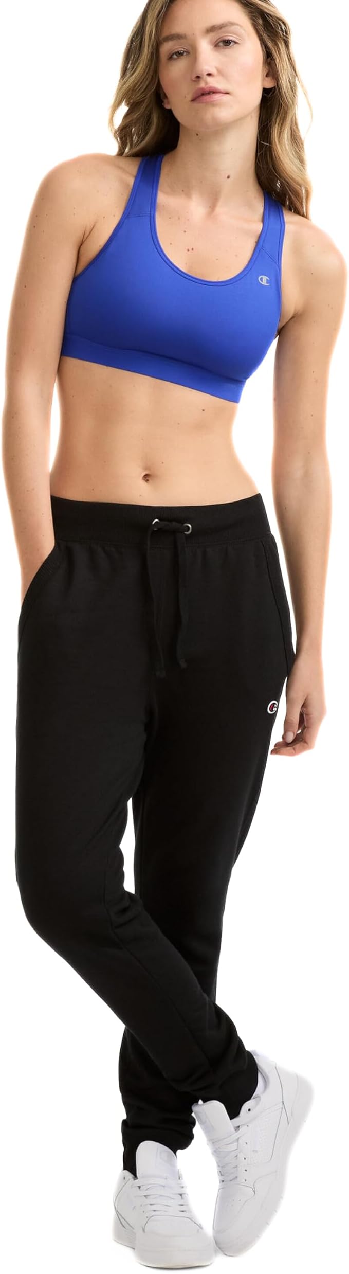 Champion Women's Sports Bra, Compression, Moisture Wicking, High-Impact Sports Bra for Women