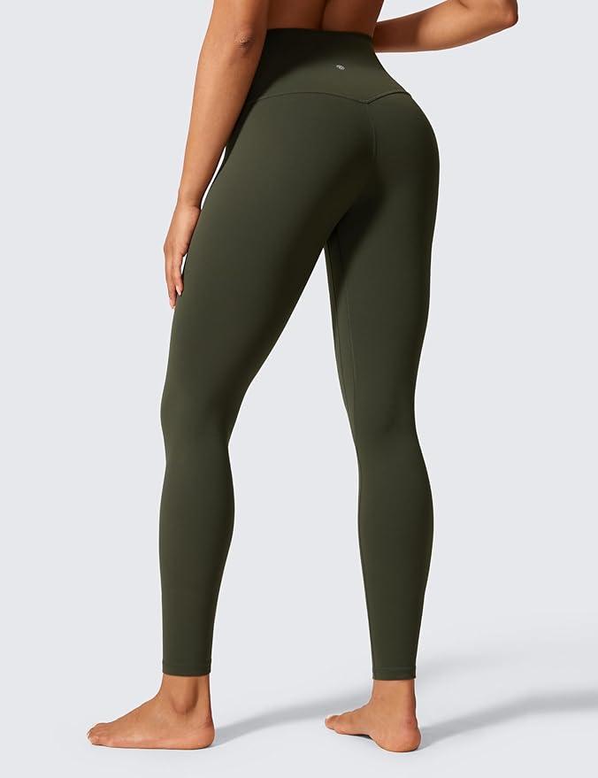 CRZ YOGA Butterlift Workout Leggings 28" - High Waisted Pilates Gym Athletic Womens Yoga Pants Buttery Soft