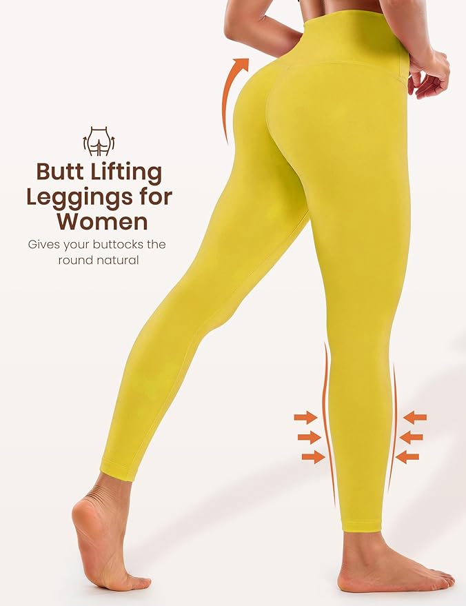 Laite Hebe Leggings for Women - High Waisted Full Length Buttery Soft Yoga Pants for Workout Athletic Daily