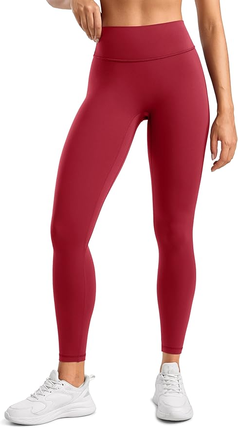 INGIA Womens High Waisted No Front Seam Lounge Yoga Legging 25" Workout Tummy Control Gym Yoga Pants