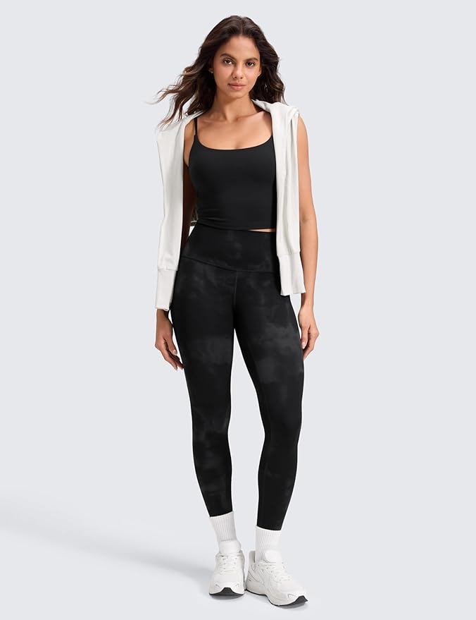 CRZ YOGA Butterluxe Yoga Leggings 31"- Extra Long High Waisted Workout Lounge Pants for Tall Women