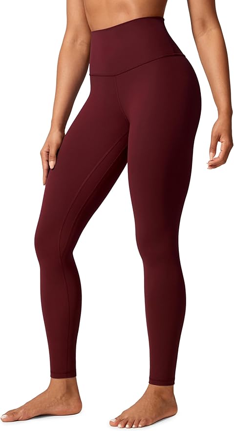 CRZ YOGA Butterlift Workout Leggings 28" - High Waisted Pilates Gym Athletic Womens Yoga Pants Buttery Soft