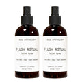 Muse Apothecary Flush Ritual - Aromatic & Refreshing Toilet Spray, Use Before You Go, 2 oz, Infused with Natural Essential Oils - Tonka Bean + Amber + Warm Cedarwood, 2 Pack