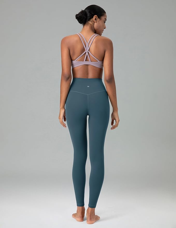 Colorfulkoala Women's Dreamlux High Waisted Workout Leggings 25" / 28" Inseam Yoga Pants