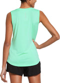 baleaf Workout Tank Tops for Women Sleeveless Running Athletic Loose Fit Yoga Tops Active Shirts Sports Gym Exercise