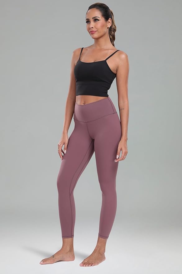 Colorfulkoala Buttery Soft Leggings for Women - High Waist 7/8 Length Workout Gym Yoga Pants