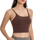 Lemedy Women Padded Sports Bra Fitness Workout Running Shirts Yoga Tank Top