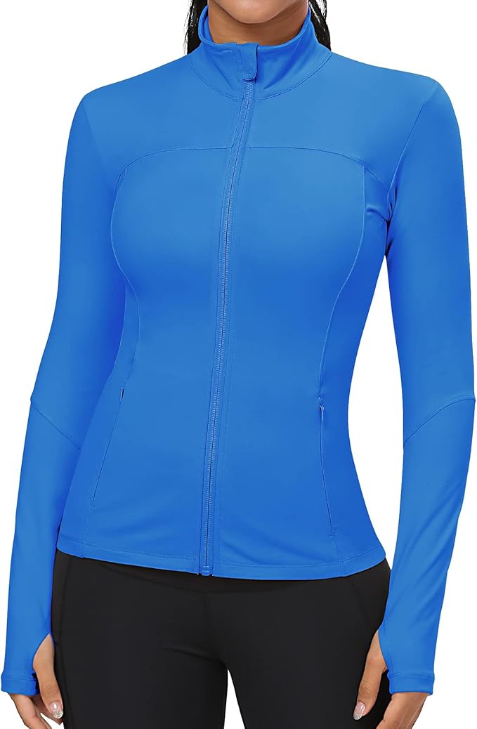 GYM RAINBOW Workout Jackets for Women Athletic Jacket Spring Running Yoga Jackets