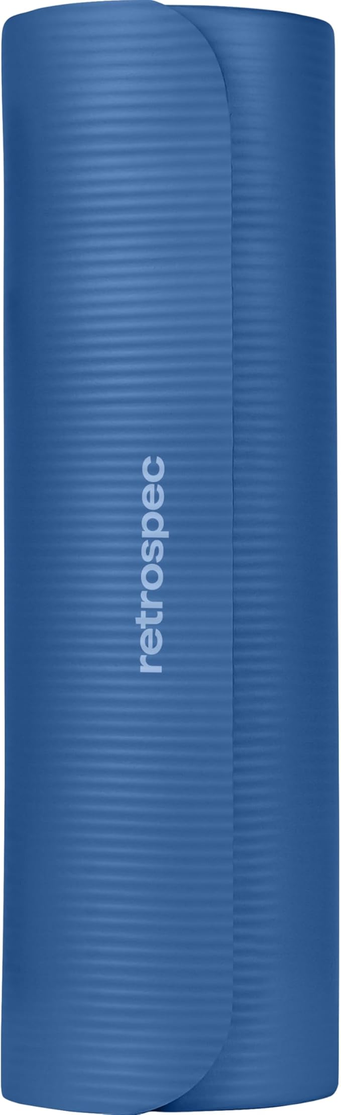 Retrospec Solana Yoga Mat Thick 1/2in Non-Slip Workout Mat with Nylon Strap - 72x24in Exercise Mat for Pilates, Stretching & Fitness - BPA Free, Easy Clean