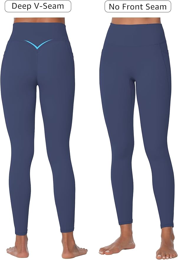 Sunzel Sunzfly Workout Leggings for Women, Tummy Control Compression Workout Gym Yoga Pants, High Waist & No Front Seam Lycra