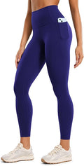 CRZ YOGA Butterluxe Workout Leggings Pockets 25'' - High Waisted Gym Womens Yoga Pants Buttery Soft