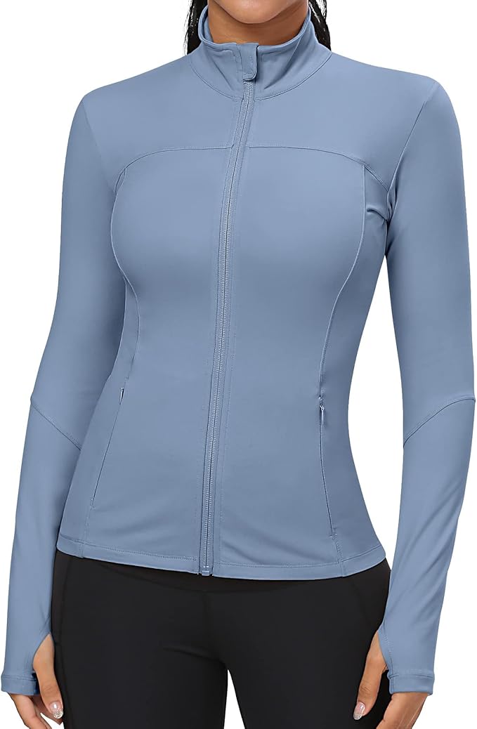 GYM RAINBOW Workout Jackets for Women Athletic Jacket Spring Running Yoga Jackets