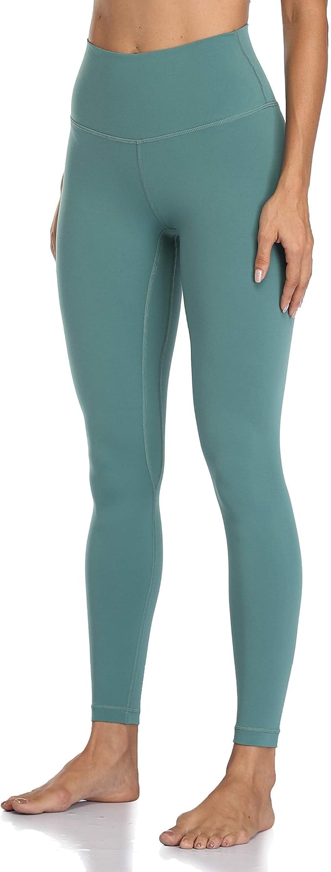 Colorfulkoala Women's High Waisted Tummy Control Workout Leggings Full Length Ultra Soft Yoga Pants 28"