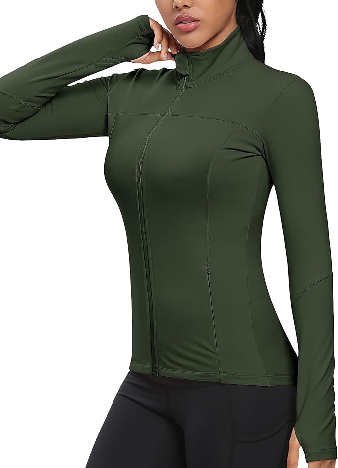 GYM RAINBOW Workout Jackets for Women Athletic Jacket Spring Running Yoga Jackets