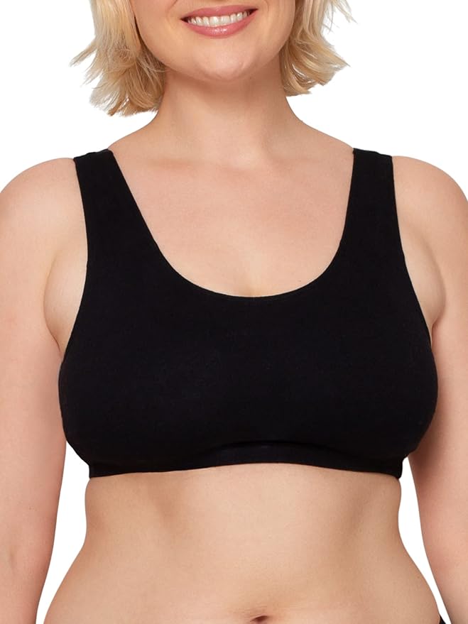 Fruit of the Loom Women's Cotton Tank Bra for Women - Ultimate Comfort & Breathable Fit