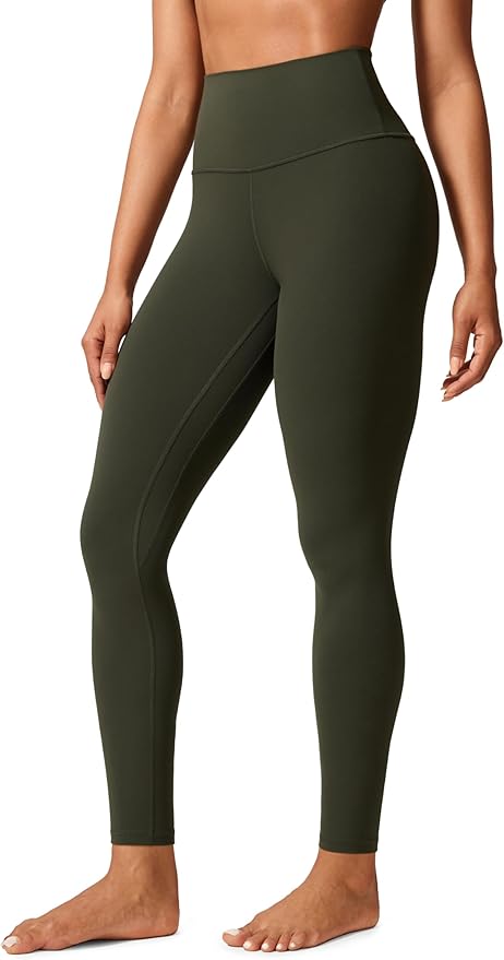 CRZ YOGA Butterlift Workout Leggings 28" - High Waisted Pilates Gym Athletic Womens Yoga Pants Buttery Soft
