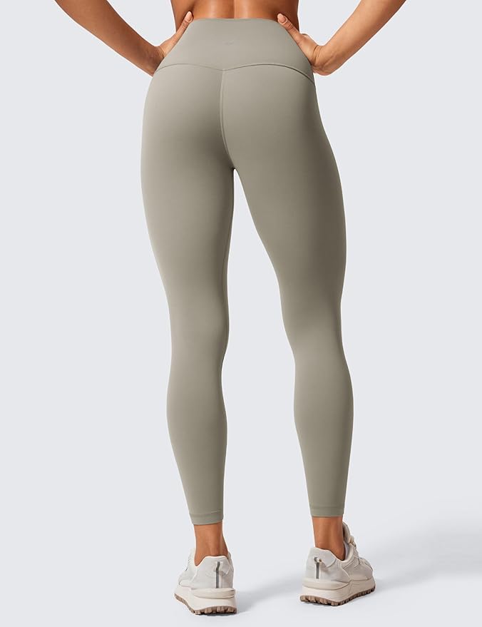 CRZ YOGA Butterlift Workout Leggings 25" - High Waisted Pilates Gym Athletic Womens Yoga Pants Buttery Soft