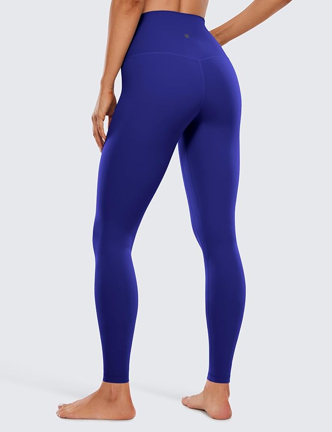 CRZ YOGA Womens Butterluxe High Waisted Yoga Leggings 28" - Double Seamed Buttery Soft Comfy Athletic Gym Workout Pants