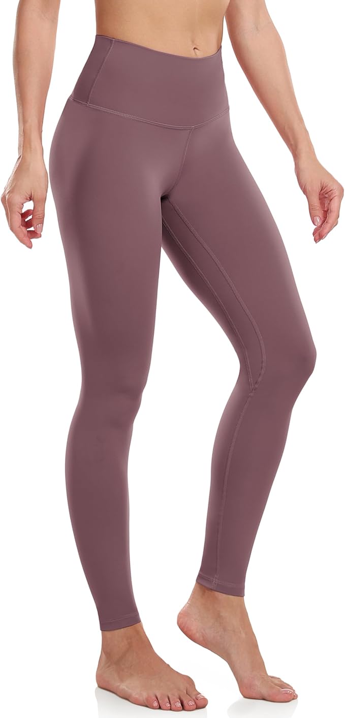 Colorfulkoala Women's High Waisted Tummy Control Workout Leggings Full Length Ultra Soft Yoga Pants 28"