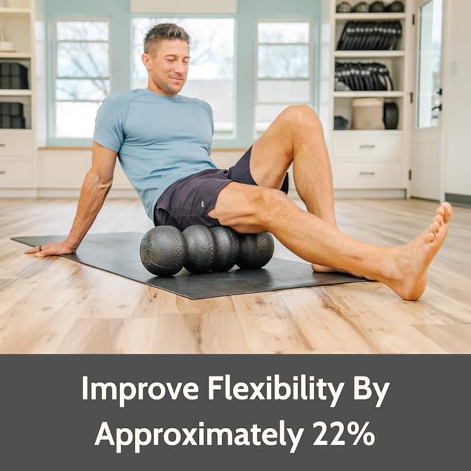 Rollga Foam Roller LITE - High Density Foam Roller for Back Pain Relief, Deep Tissue Massage & Muscle Recovery. Physical Therapy Exercise Tool for Neck, Back, Legs, & Feet. Yoga & Pilates Roller