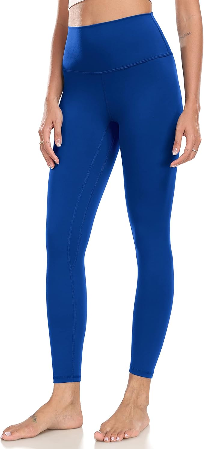 Colorfulkoala Women's High Waisted Tummy Control Workout Leggings 7/8 Length Ultra Soft Yoga Pants 25"