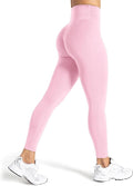 Unthewe Naked-Feel No Front Seam Leggings for Women - High Waisted Buttery Soft Workout Yoga Pants 25"