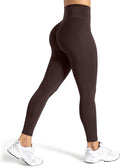 Unthewe Naked-Feel No Front Seam Leggings for Women - High Waisted Buttery Soft Workout Yoga Pants 25"