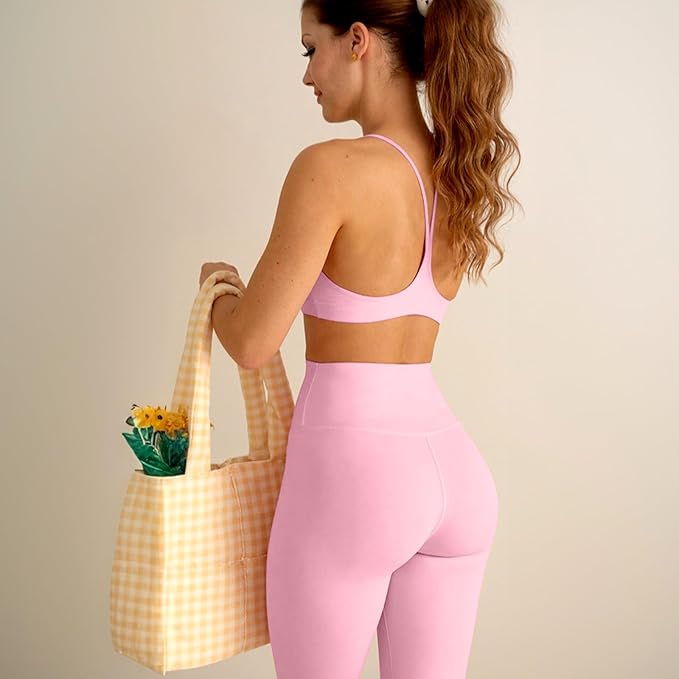 FULLSOFT Buttery Soft Leggings for Women - High Waisted Tummy Control No See Through Workout Yoga Cycling Tights Pants