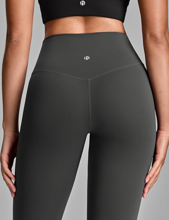 HeyNuts Yoga Pro Leggings 25'', Light to Medium Support, Buttery Soft 7/8 Lounge Yoga Pants