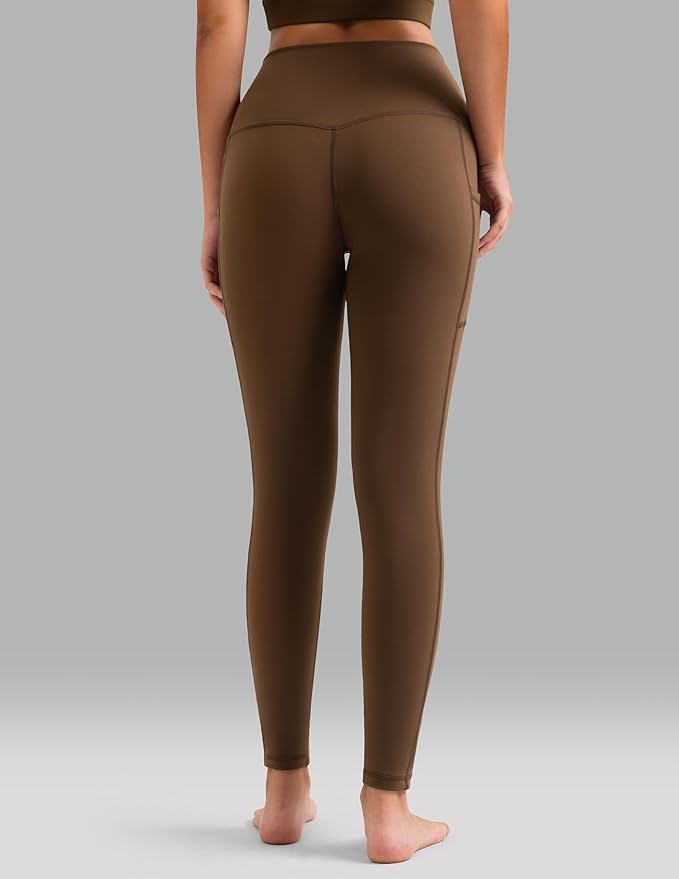 Colorfulkoala Women's High Waisted Yoga Pants 7/8 Length Leggings with Pockets