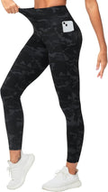 Dragon Fit Women's High Waisted Yoga Leggings Stretchy Tummy Control Gym Workout Pants with Pockets