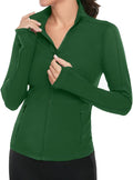 VUTRU Women's Workout Yoga Jacket Full Zip Running Athletic Track Jacket