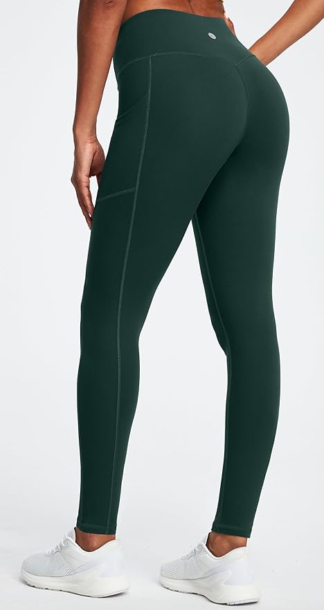 Heathyoga Leggings with Pockets for Women Tummy Control High Waisted Yoga Pants with Pockets for Women Workout Leggings