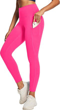 Ewedoos Leggings with Pockets for Women High Waisted Athletic Workout Compression Leggings Tummy Control Yoga Pants Women